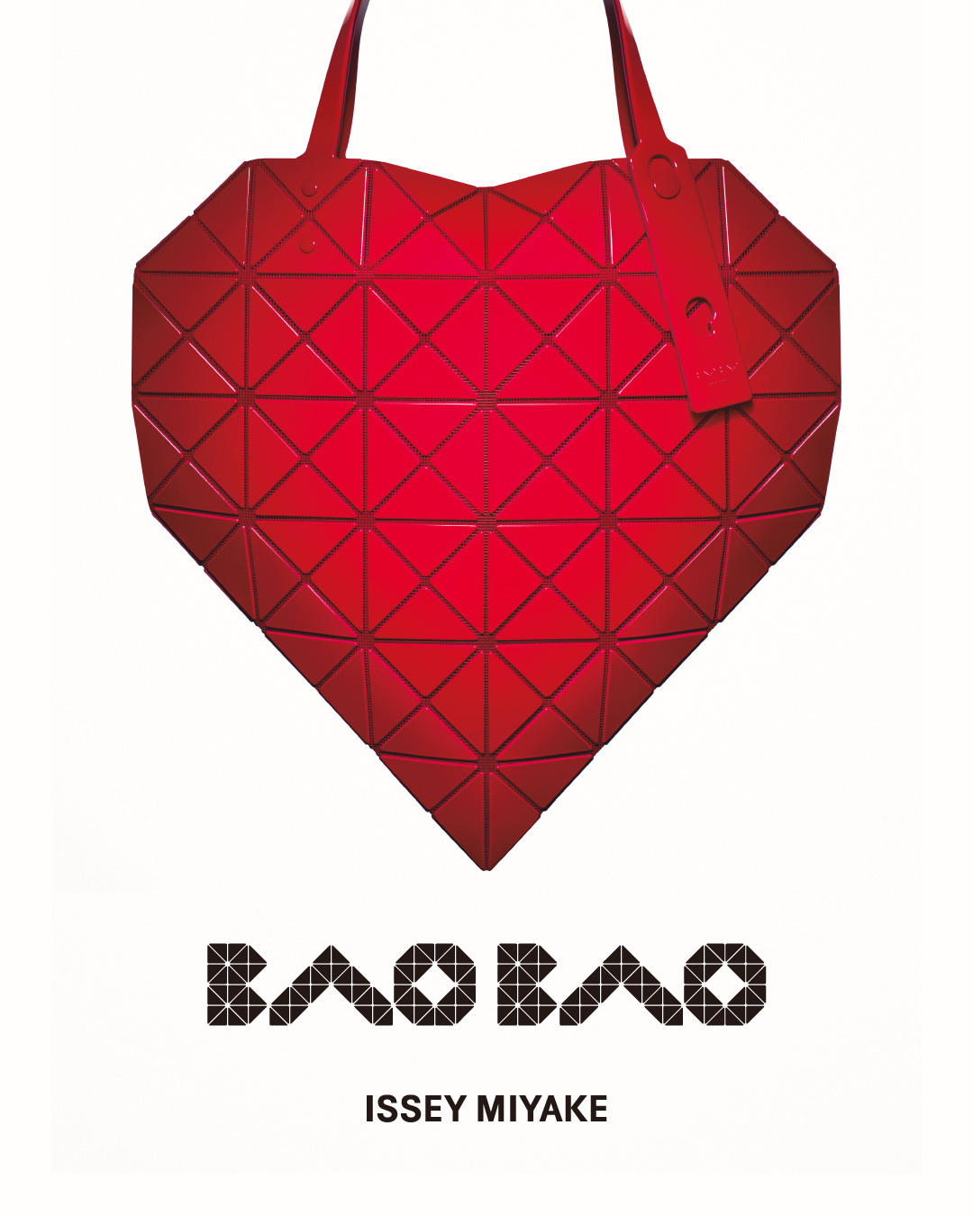 Alternate view of BAO BAO ISSEY MIYAKE Lucent heart-shaped tote bag, main campaign visual